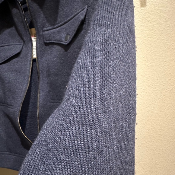 Patagonia Women's Better Sweater® Zippered Fleece Chore Jacket navy blue - Picture 6 of 7